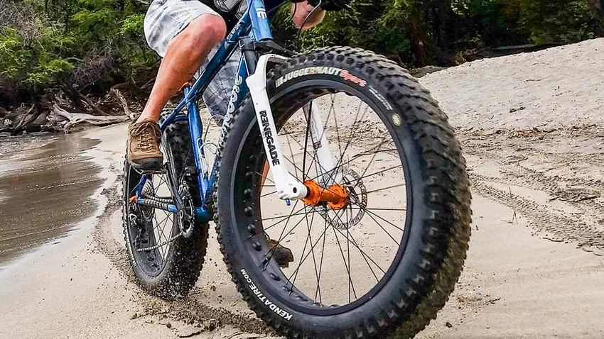 Езда на фэтбайке