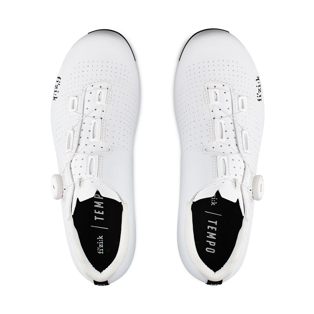 Велотуфли FIZIK Tempo Decos Carbon White/White