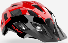 Шлем велосипедный RUDY PROJECT Crossway Black/Red Shiny
