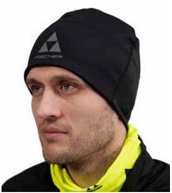 Превью  Шапка лыжная FISCHER Softshell Черный