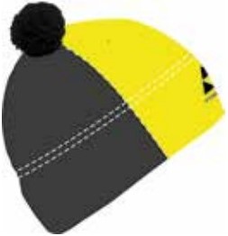 Превью Лыжная шапочка Шапка лыжная FISCHER Softshell Черный/Лимонный