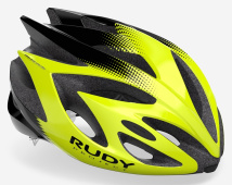 Шлем велосипедный RUDY PROJECT Rush Yellow Fluo/Black Shiny