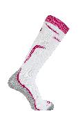 Носки горнолыжные SALOMON X Pro White/Pink Носки горнолыжные SALOMON X Pro White/Pink