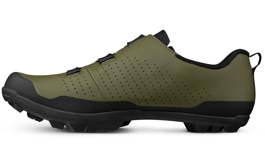 Превью Велообувь Велоботинки для кросс-кантри FIZIK Atlas Army/Black