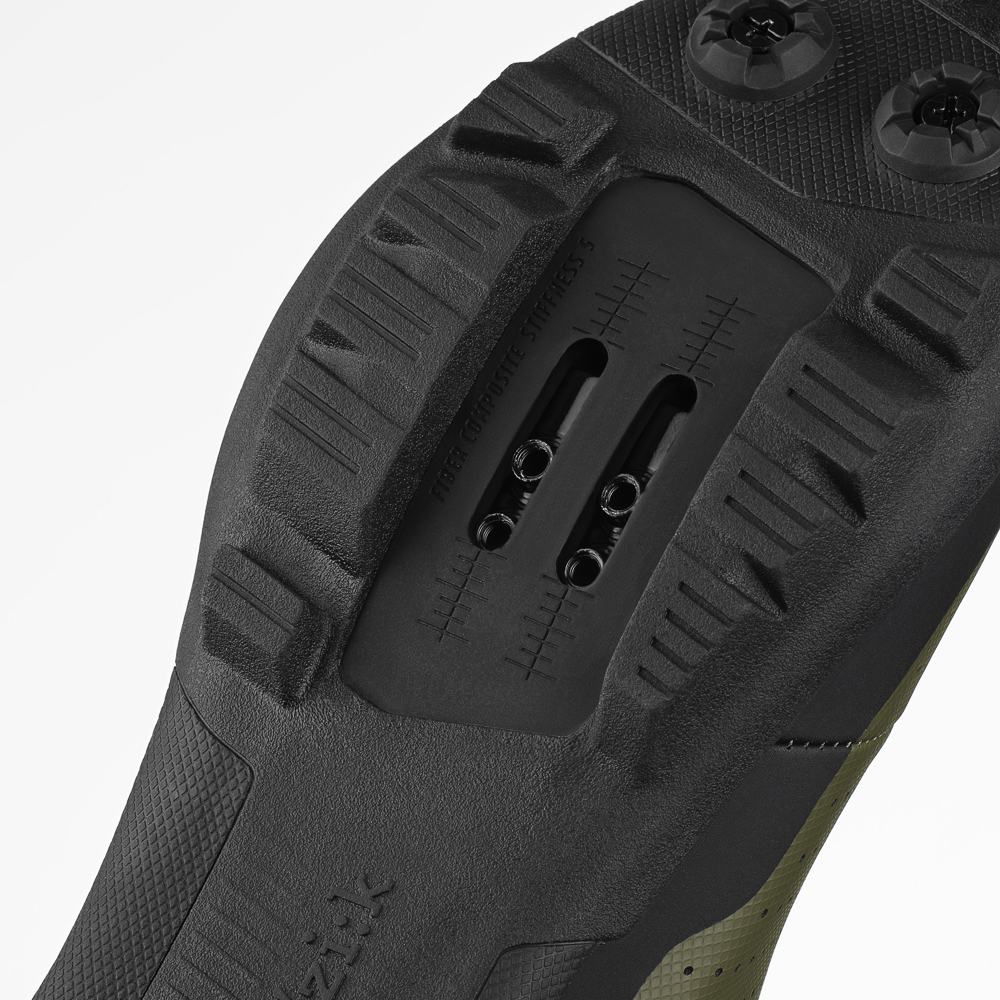 Превью Велообувь Велоботинки для кросс-кантри FIZIK Atlas Army/Black