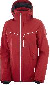 Куртка горнолыжная SALOMON Brilliant W Red Chili/White Куртка горнолыжная SALOMON Brilliant W Red Chili/White