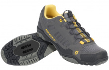 Велоботинки туристические SCOTT Sport Crus-R Dark Grey/Yellow Велоботинки туристические SCOTT Sport Crus-R Dark Grey/Yellow