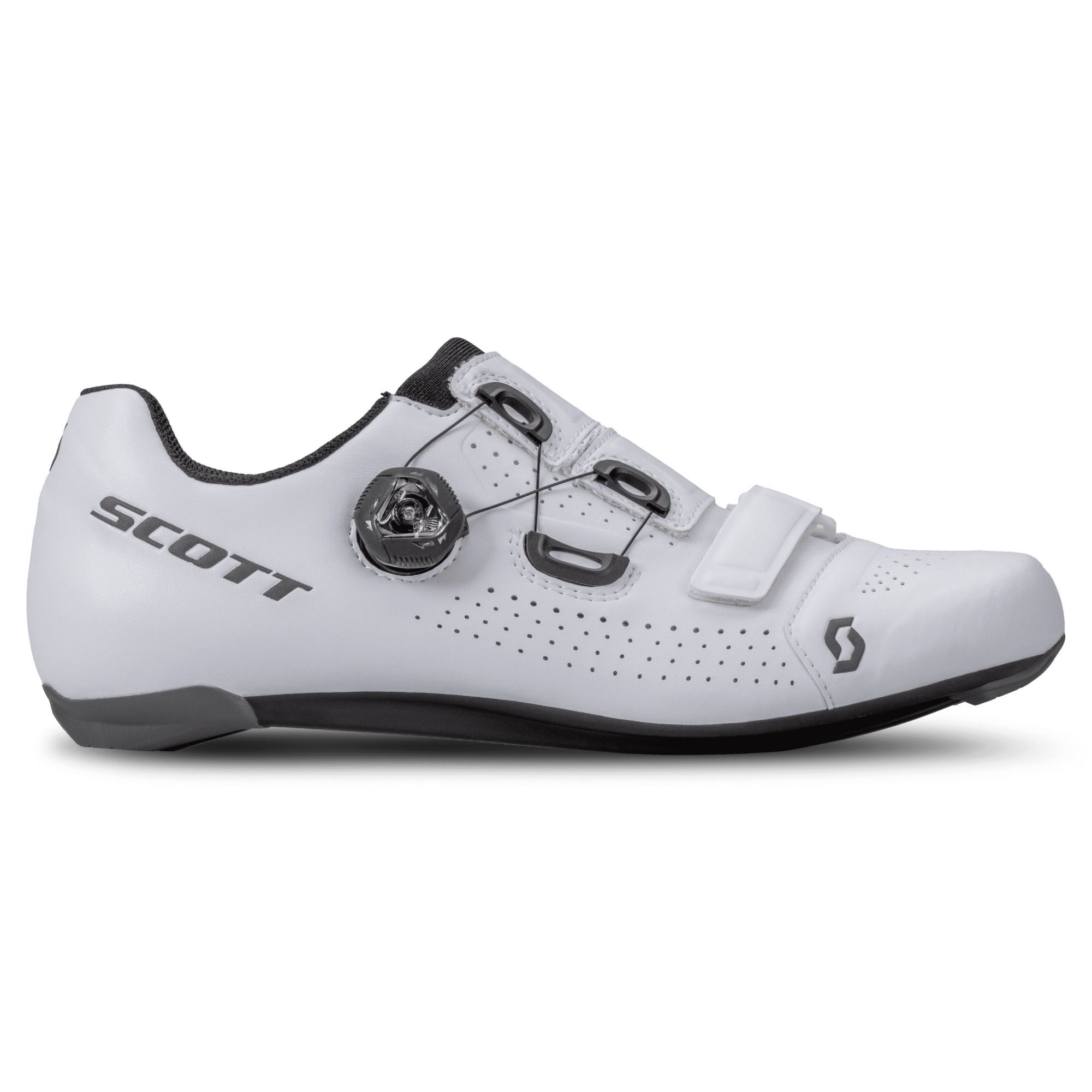 Превью Велообувь Велоботинки шоссейные SCOTT Road Team Boa White/Black