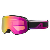 Превью Горнолыжная маска ALPINA Slope Q Black/Oil Matt/Rainbow (A7296833)