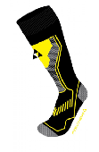 Носки горнолыжные FISCHER Alpin Comfort Black/Yellow Носки горнолыжные FISCHER Alpin Comfort Black/Yellow