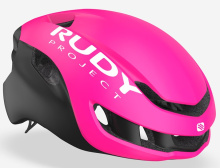 Шлем велосипедный RUDY PROJECT Nytron Pink Fluo/Black Matte