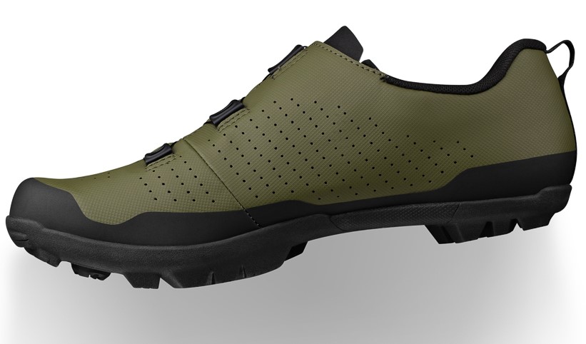 Превью Велообувь Велоботинки для кросс-кантри FIZIK Atlas Army/Black