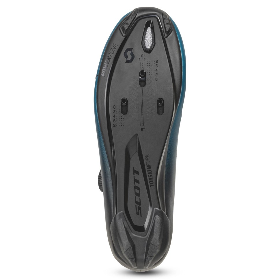 Превью Велообувь Велоботинки шоссейные SCOTT Road Team Boa Black Fade/Metallic Blue