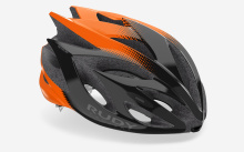 Шлем велосипедный RUDY PROJECT Rush Black/Orange Shiny