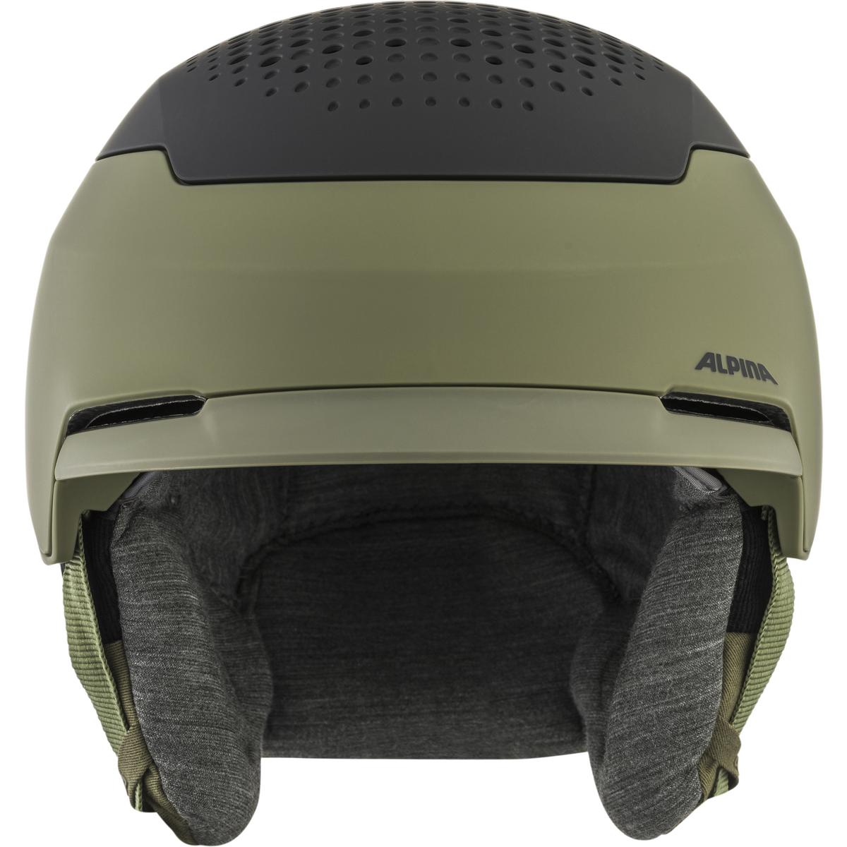 Превью Шлем горнолыжный ALPINA Gems Olive/Black Matt (A9235-60)