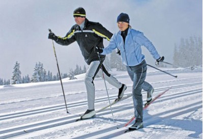 Классический ход на беговых лыжах