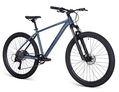 Превью Горный велосипед 27.5" Велосипед ASPECT Nickel Pro 27.5 Серо-Синий (2025)