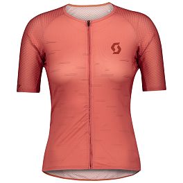 Превью Велоджерси с коротким рукавом SCOTT RC Premium Climber W Brick Red/Rust Red