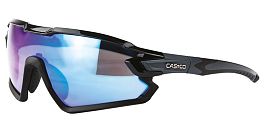 Превью Очки лыжные CASCO SX-34 Carbonic Black/Blue-Mirror, Линзы: Blue (09.1302.30)