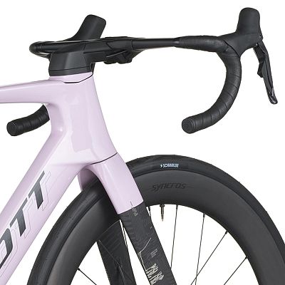 Превью Гоночный шоссейный велосипед Велосипед SCOTT Foil RC 10 (2026) Violet Pink/Carbon Black