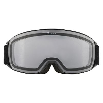 Превью  Маска горнолыжная ALPINA Nakiska Black Matt/Clear (A7281133)