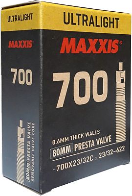 Превью  Камера велосипедная MAXXIS Ultralight 28"x23/32С Presta 80 мм