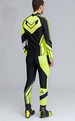 Превью Лыжный комбинезон Комбинезон лыжный FISCHER Nordic Черный/Лимонный (22/23)