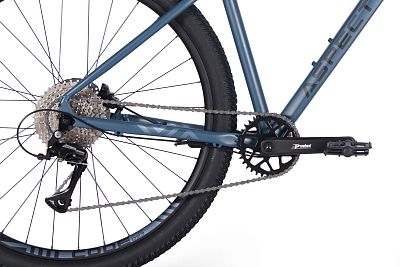 Превью Горный велосипед 29" Велосипед ASPECT Nickel Pro 29 Серо-Синий (2025)