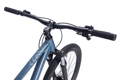 Превью Горный велосипед 29" Велосипед ASPECT Nickel Pro 29 Серо-Синий (2025)