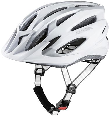 Превью  Шлем велосипедный ALPINA MTB 17 White-Silver Gloss