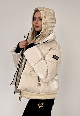 Превью  Куртка горнолыжная HIGH SOCIETY Madison Cream