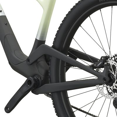Превью Двухподвесный велосипед Велосипед SCOTT Spark RC Team (2027) Cream Green/Carbon Black