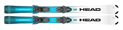 Превью Детские горные лыжи Горные лыжи HEAD Supershape JRS + JRS 7.5 GW (31441401)