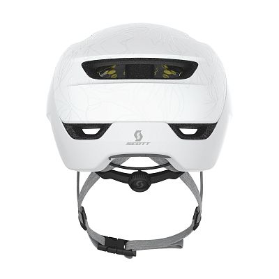 Превью Велошлем взрослый Шлем велосипедный SCOTT La Mokka Plus Sensor Ice White