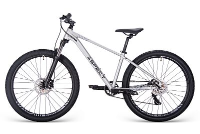 Превью Горный велосипед 26 дюймов Велосипед ASPECT Nickel 26 Серый (2025)