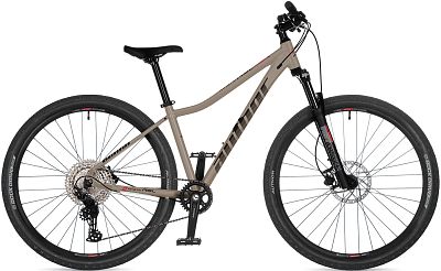 Превью Горный женский велосипед Велосипед AUTHOR Kinetic 27.5 ASL (2026) Titan Matt/Black/Red