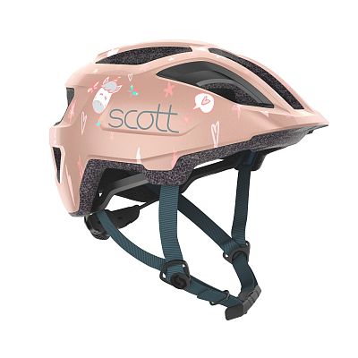 Превью Велошлем детские Шлем велосипедный SCOTT Spunto Kid Crystal Pink