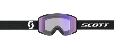 Превью Фотохромная горнолыжная маска Маска горнолыжная SCOTT Shield LS Mineral Black White/Blue Chrome (277836-7641307)