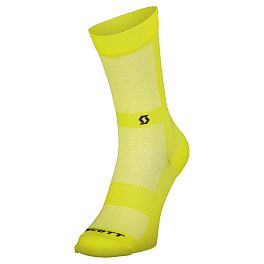 Превью Носки велосипедные SCOTT Performance No Shortcuts Crew Sulphur Yellow/Black