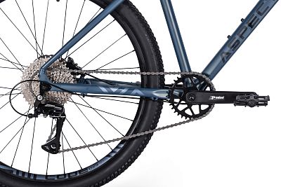 Превью Горный велосипед 27.5" Велосипед ASPECT Nickel Pro 27.5 Серо-Синий (2025)
