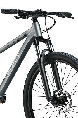 Превью Горный велосипед 26 дюймов Велосипед ASPECT Radium 26 Серый (2025)