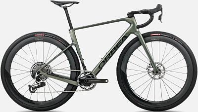 Превью Гравийный велосипед Велосипед ORBEA Terra Race M11eLTD 1X (2026) Spaceship Green