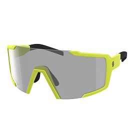 Превью Велоочки SCOTT Shield LS Yellow Matt, Линзы: Фотохромные (275379-6533249)