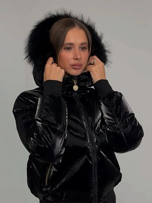 Превью Женская горнолыжная куртка Куртка горнолыжная HIGH SOCIETY Victoria Nebula Black
