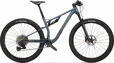 Превью Карбоновый горный велосипед Велосипед WILIER Urta Max SL Deore 1x12 Bomber Z2 Miche XM45 Серо-голубой (2026)