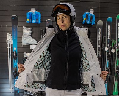 Превью Женская горнолыжная куртка Куртка горнолыжная POIVRE BLANC W24-0801-WO White