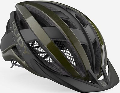 Превью Шлем велосипедный Шлем велосипедный RUDY PROJECT Venger Cross Metal Green Shiny/Black Matte