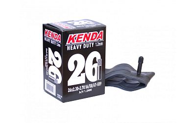 Превью  Камера велосипедная KENDA Butyl bicycle tube 26"x1,75-2,125" Presta
