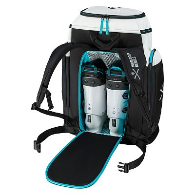 Превью  Рюкзак горнолыжный для вещей HEAD Rebels Racing L 90 L Black/White/Speed Blue (383035)