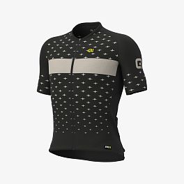 Превью Велоджерси с коротким рукавом ALE Stars Men Black/Dove Grey